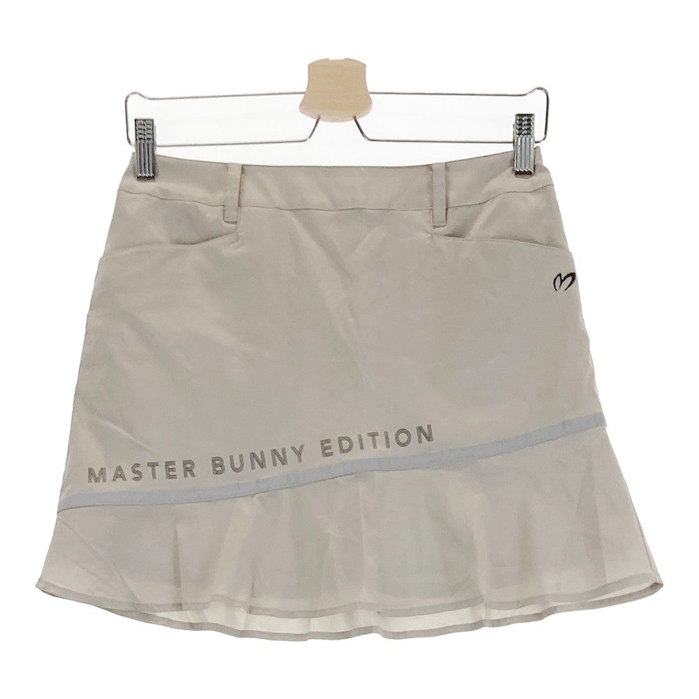 MASTER BUNNY EDITION マスターバニーエディション 2024年モデル 裏地付 スカート  グレー系 0
