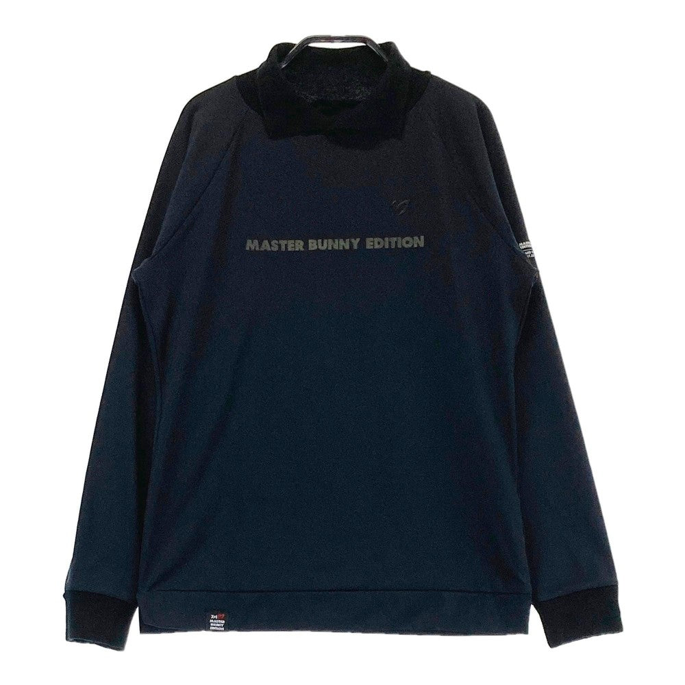MASTER BUNNY EDITION マスターバニーエディション  襟付 長袖Tシャツ  ブラック系 0