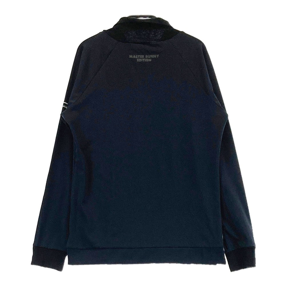 MASTER BUNNY EDITION マスターバニーエディション  襟付 長袖Tシャツ  ブラック系 0