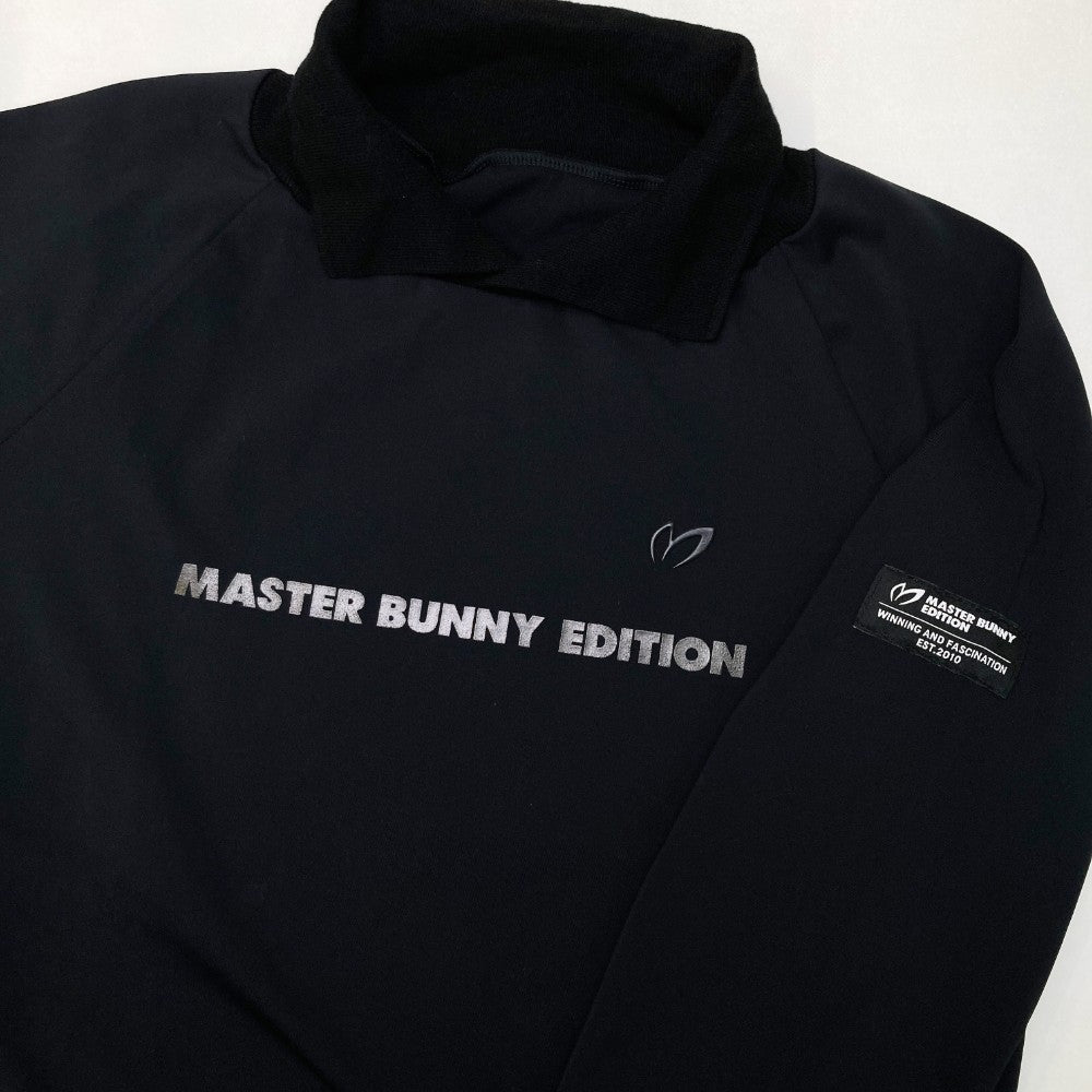 MASTER BUNNY EDITION マスターバニーエディション  襟付 長袖Tシャツ  ブラック系 0