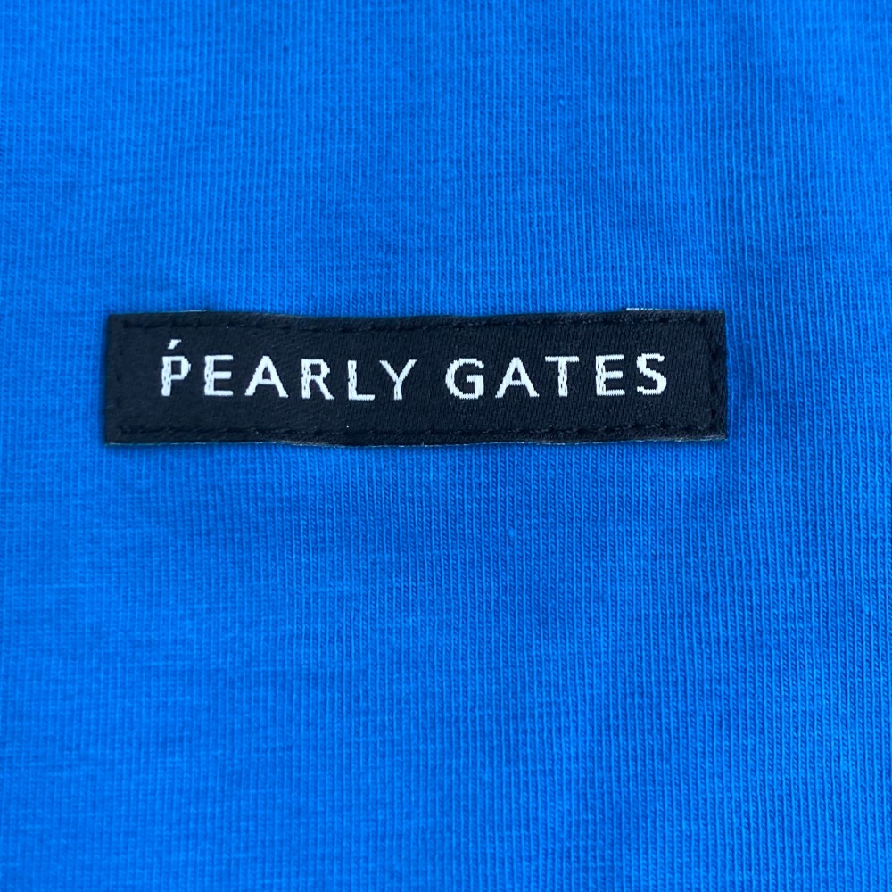 PEARLY GATES パーリーゲイツ 2024年モデル ハイネック 長袖Tシャツ  ブルー系 6