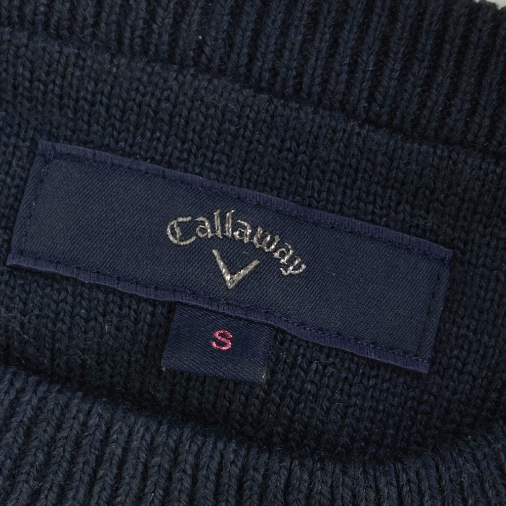 CALLAWAY キャロウェイ  ニットセーター  ネイビー系 S
