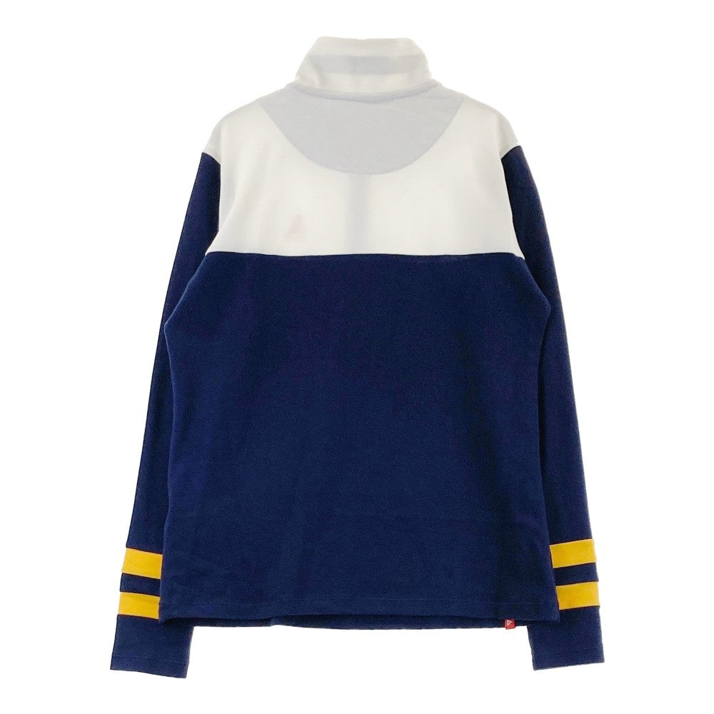 LE COQ GOLF ルコックゴルフ  ハーフジップ長袖Tシャツ  ネイビー系 LL
