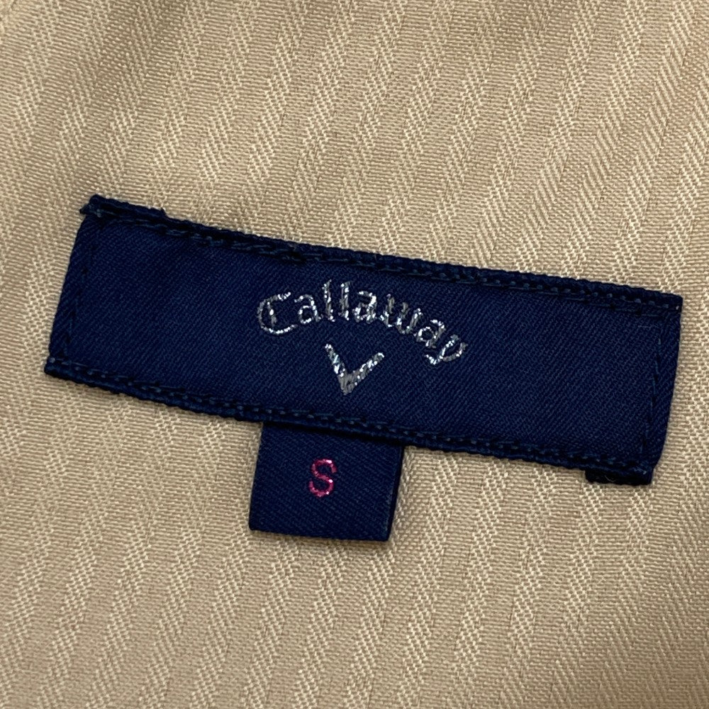 CALLAWAY 캘러웨이 2023년 모델 백 플리츠 스커트 화이트 계열 S