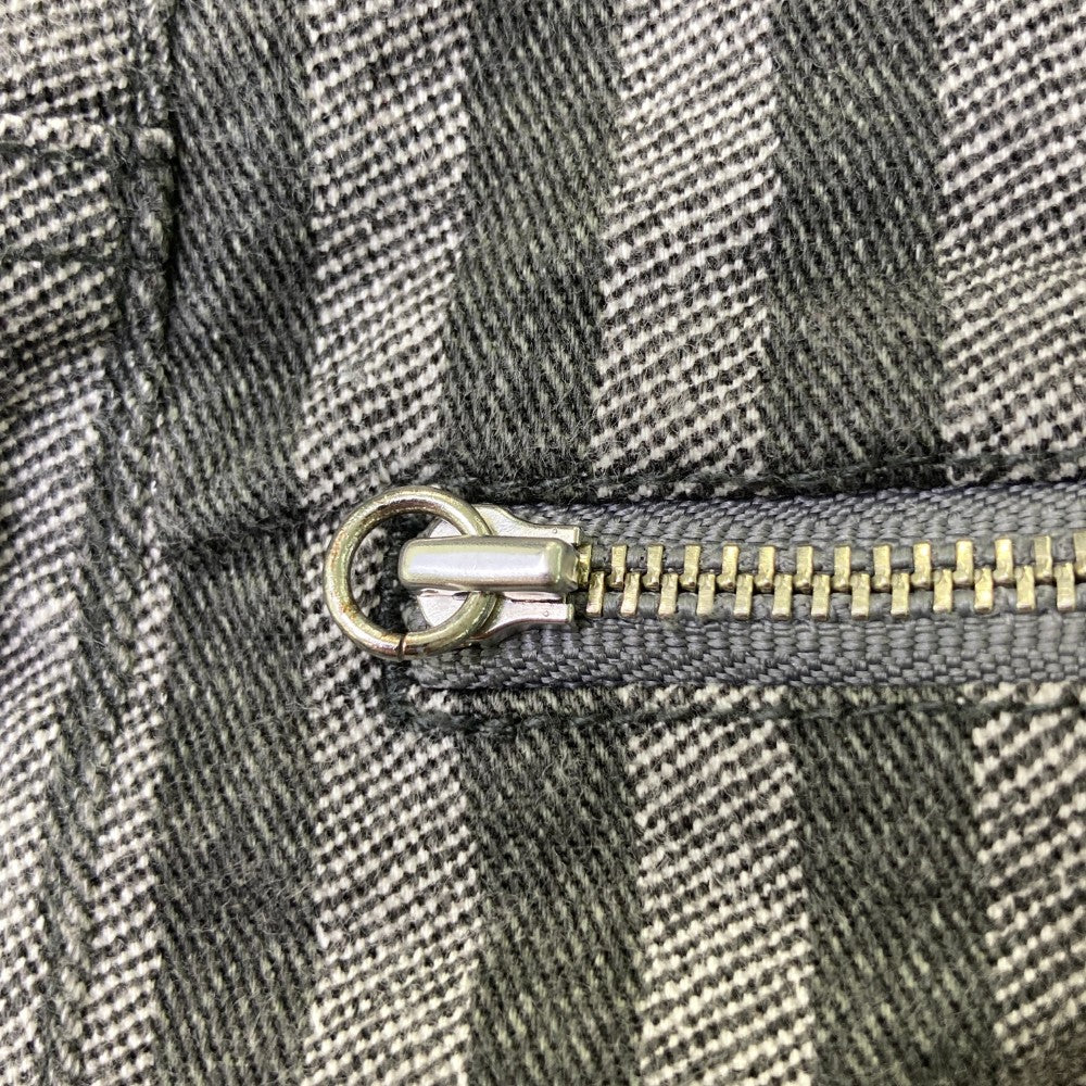 PEARLY GATES パーリーゲイツ 30周年モデル ストレッチパンツ ストライプ柄 グレー系 0