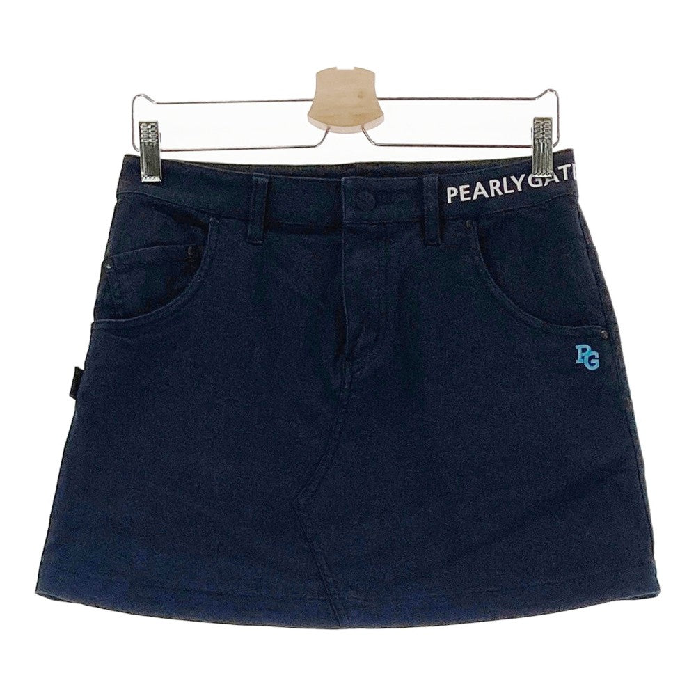 PEARLY GATES パーリーゲイツ  ストレッチスカート  ネイビー系 1