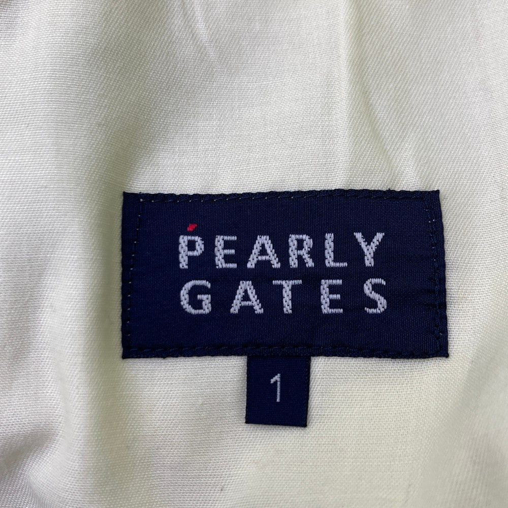 PEARLY GATES パーリーゲイツ  ストレッチスカート チェック柄 イエロー系 1