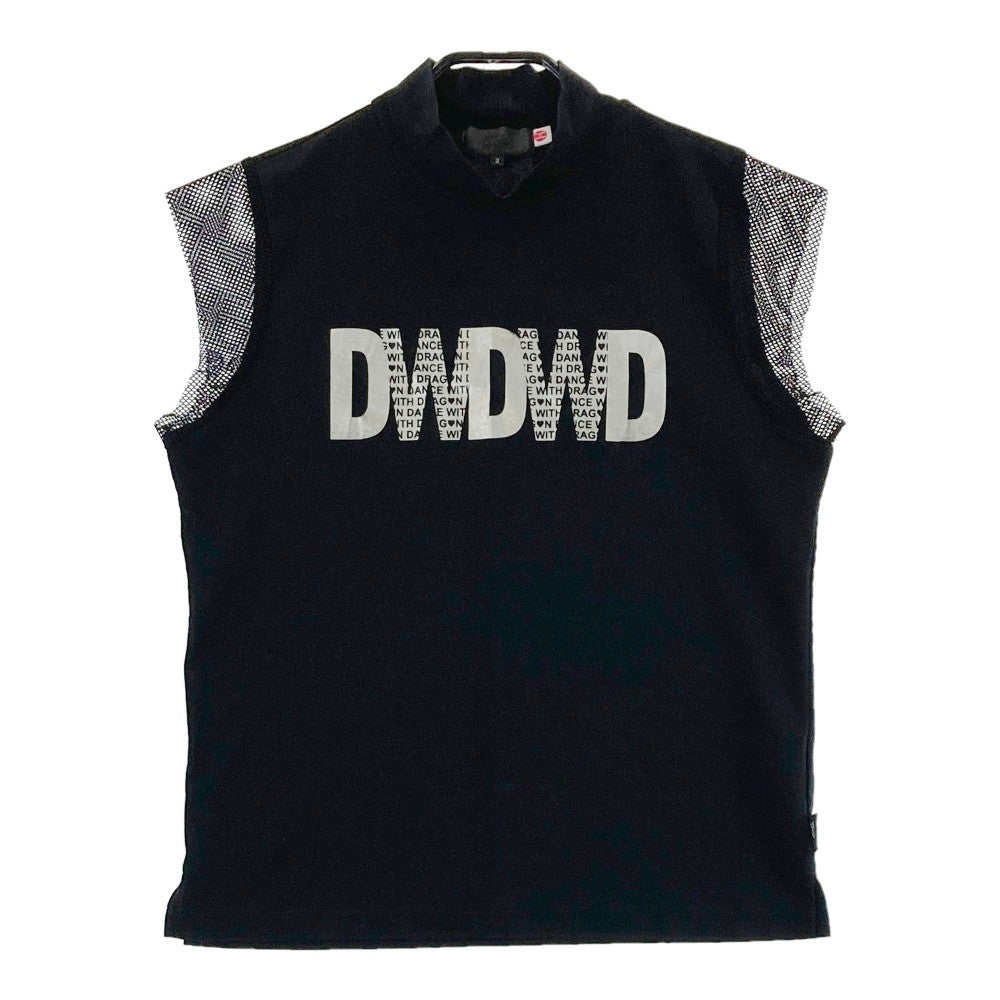 DANCE WITH DRAGON ダンスウィズドラゴン  ハイネックノースリーブTシャツ  ブラック系 3