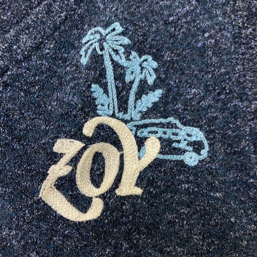 ZOY ゾーイ  ベスト  ネイビー系 40