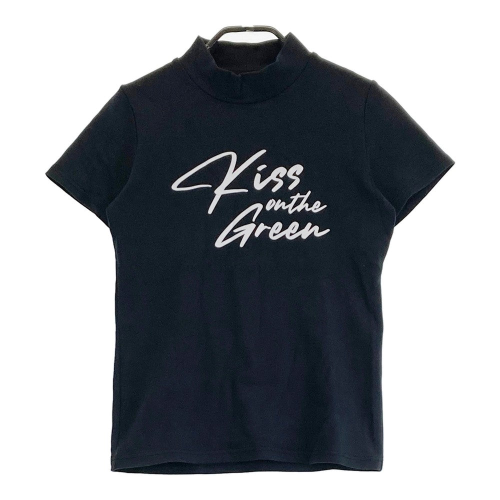 KISS ON THE GREEN 키스온더그린 하이넥 긴팔 티셔츠 네이비 계열 2