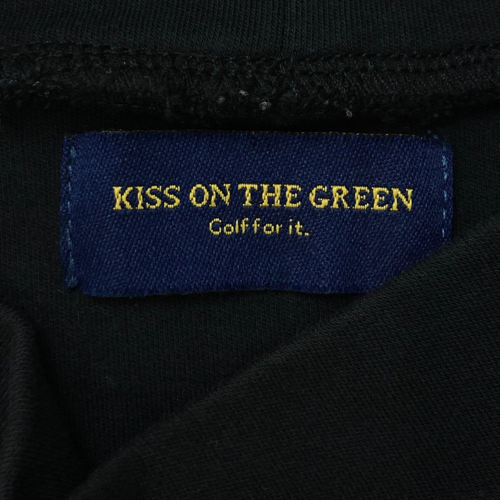 KISS ON THE GREEN 키스온더그린 하이넥 긴팔 티셔츠 네이비 계열 2