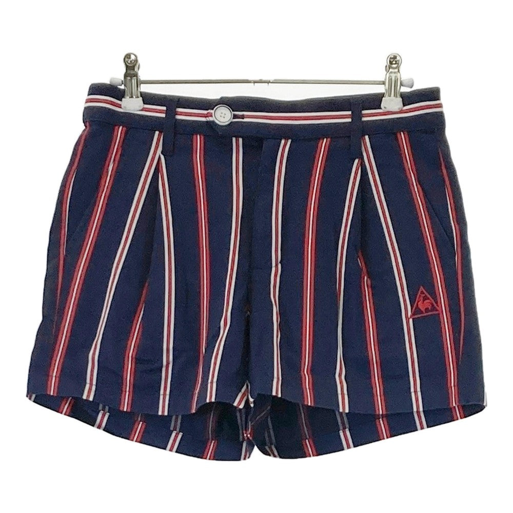 LE COQ GOLF ルコックゴルフ  ショートパンツ ストライプ柄 ネイビー系 7