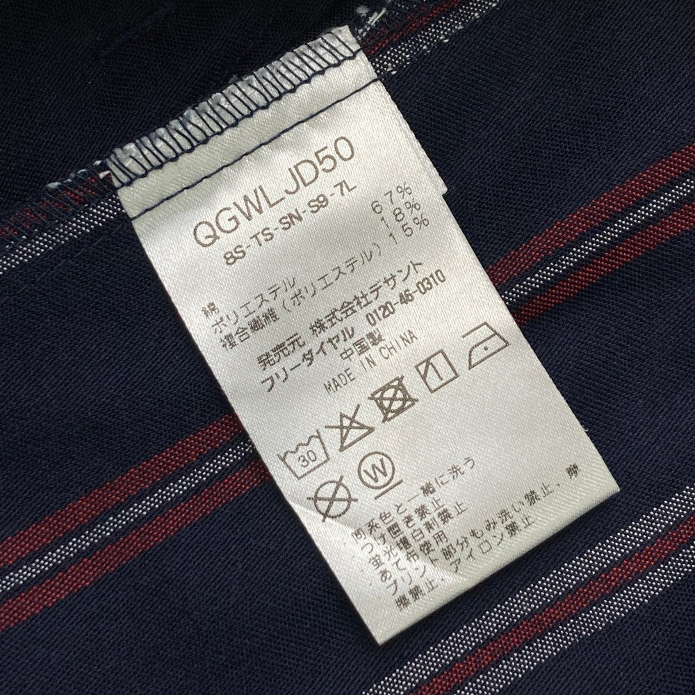 LE COQ GOLF ルコックゴルフ  ショートパンツ ストライプ柄 ネイビー系 7