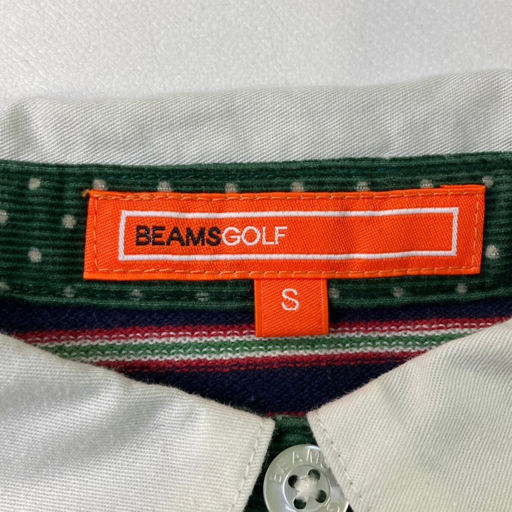 BEAMS GOLF ビームスゴルフ  長袖ワンピース ボーダー柄 ネイビー系 S