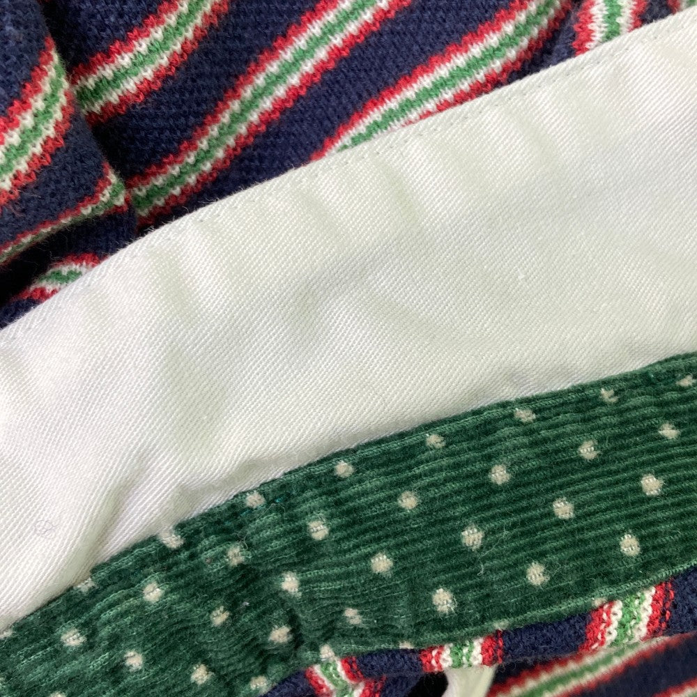 BEAMS GOLF ビームスゴルフ  長袖ワンピース ボーダー柄 ネイビー系 S