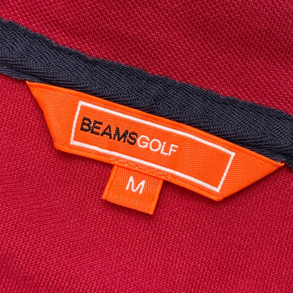 BEAMS GOLF ビームスゴルフ  半袖ワンピース  レッド系 M