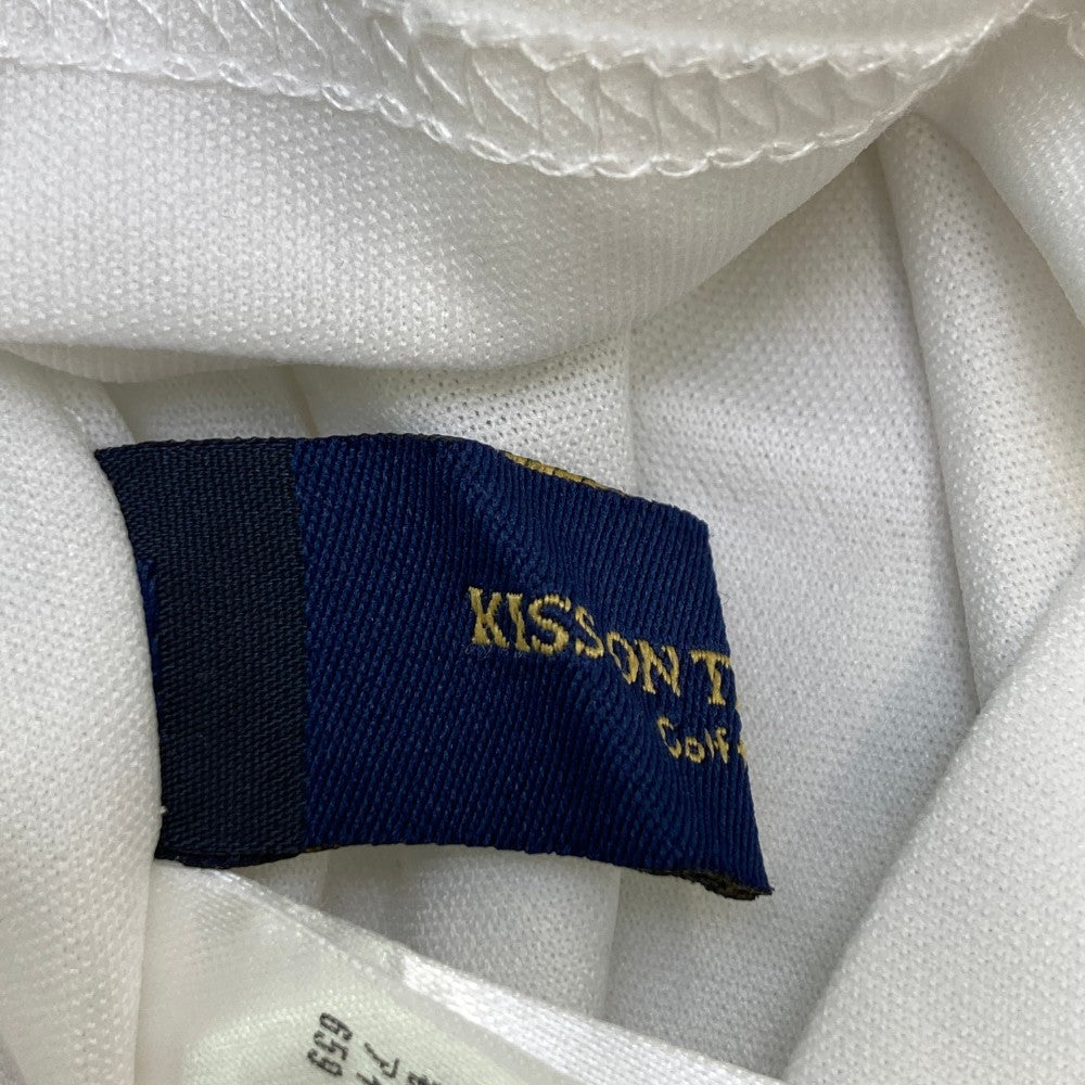 KISS ON THE GREEN キスオンザグリーン ; インナー付 ストレッチスカート 花 総柄 ホワイト系 2