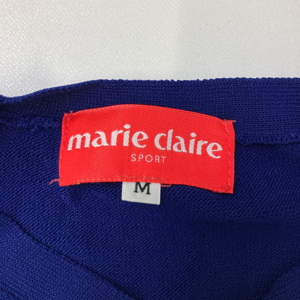 marie claire sport マリクレールスポール MO717702 ニット カーディガン  ネイビー系 M
