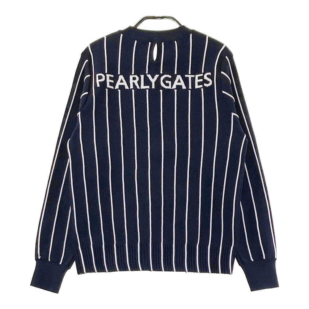 PEARLY GATES パーリーゲイツ ; 2023年 ニット セーター  ネイビー系 0