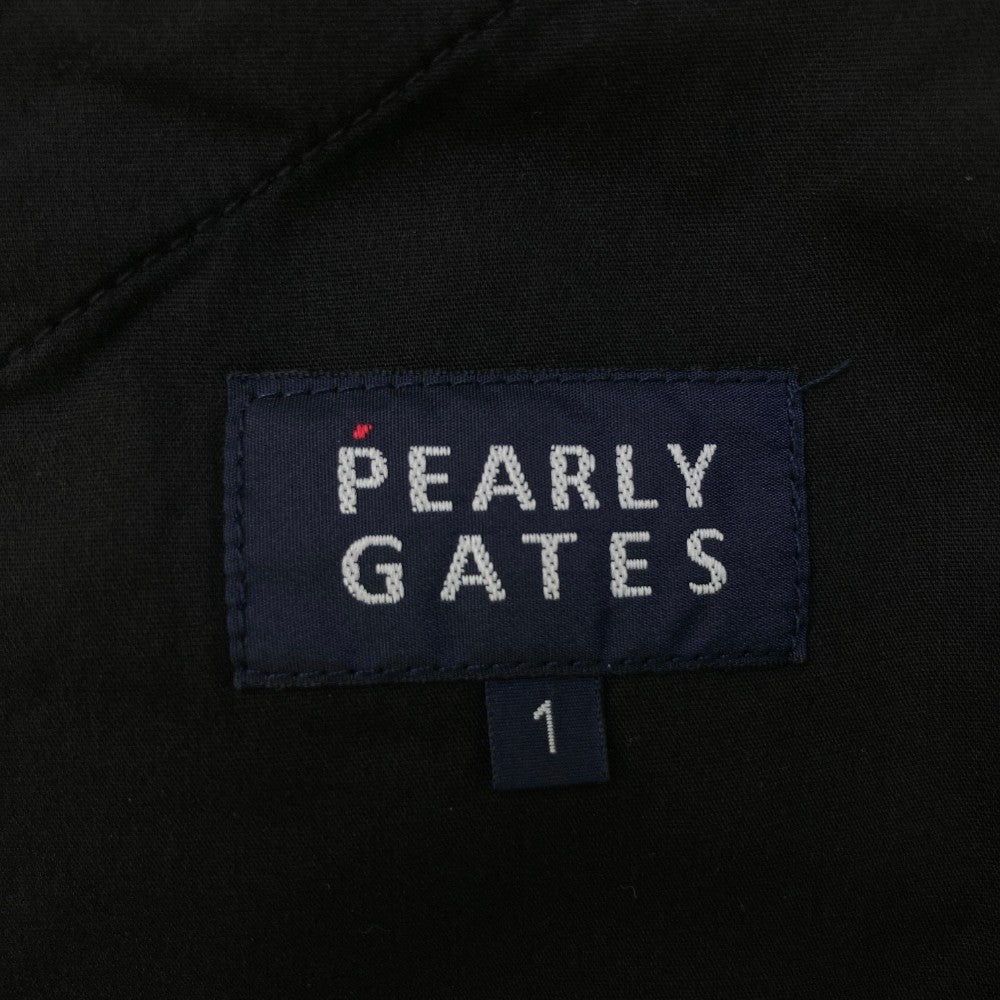 PEARLY GATES パーリーゲイツ  ストレッチ コーデュロイスカート  ブラック系 1