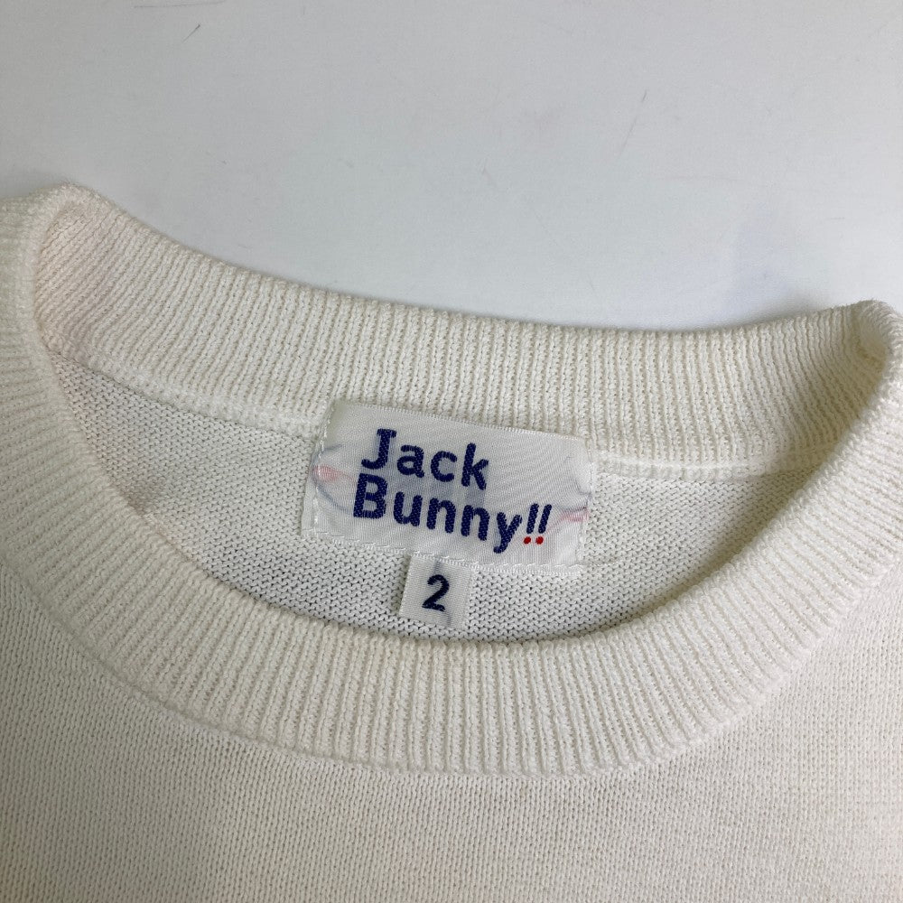 JACK BUNNY 잭버니 니트 스웨터 화이트 계열 2
