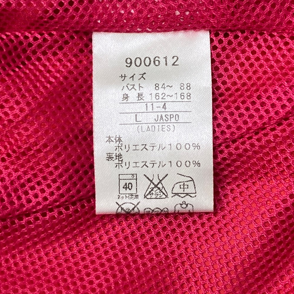 PUMA GOLF プーマゴルフ  2WAY裏メッシュブルゾン 総柄 レッド系 L