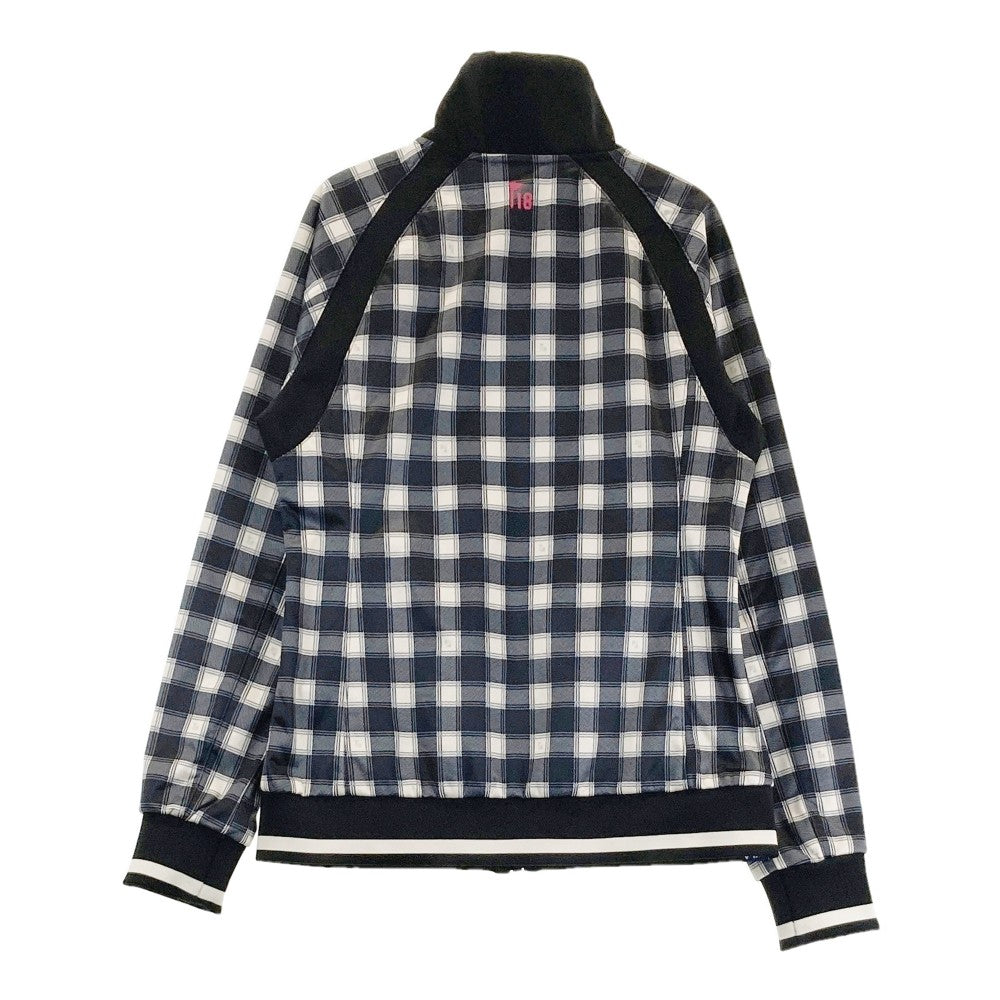 FILA GOLF フィラゴルフ  ジャケット チェック ブラック系 M