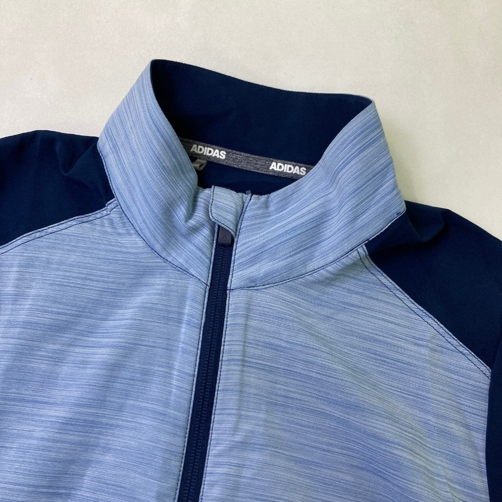 ADIDAS GOLF アディダスゴルフ DP5796 ジップジャケット  ブルー系 L