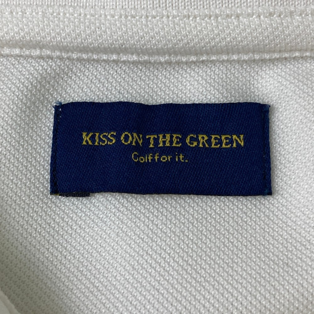 KISS ON THE GREEN 키스 온 더 그린 반팔 폴로셔츠 화이트 계열 3