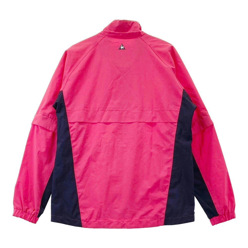 LE COQ GOLF ルコックゴルフ  2WAYジップジャケット 裏メッシュ  ピンク系 M