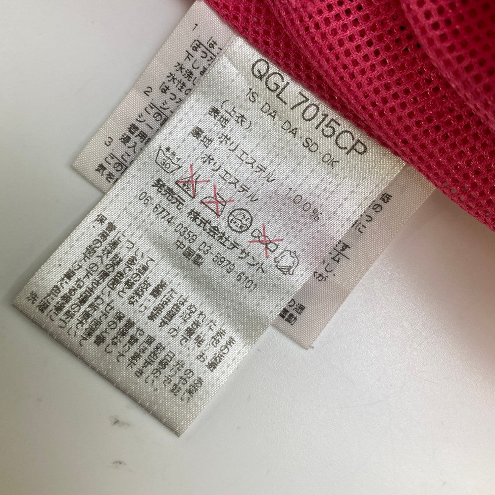 LE COQ GOLF ルコックゴルフ  2WAYジップジャケット 裏メッシュ  ピンク系 M