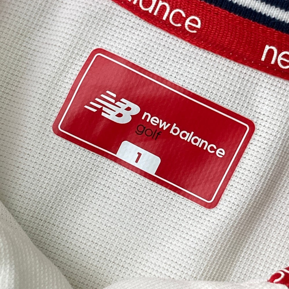 NEW BALANCE GOLF 뉴발란스  반팔 폴로 셔츠  화이트 계열 1