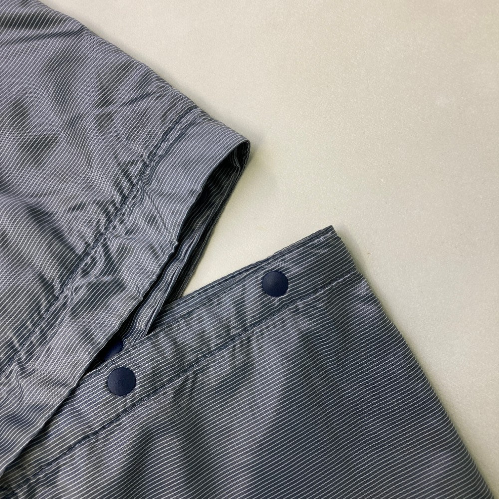 CALLAWAY キャロウェイ  裏メッシュ 2WAY ジップジャケット ボーダー柄 ネイビー系 L