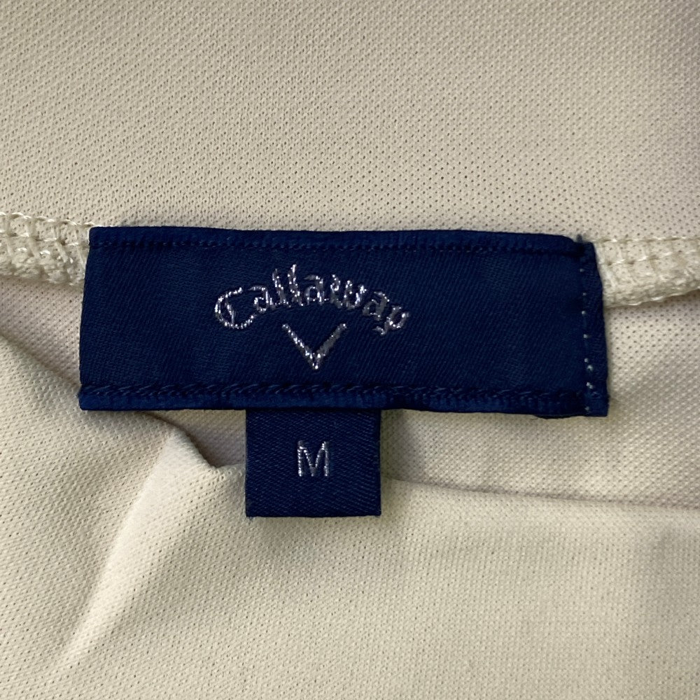CALLAWAY キャロウェイ 2024年 半袖ハイネックTシャツ  イエロー系 M