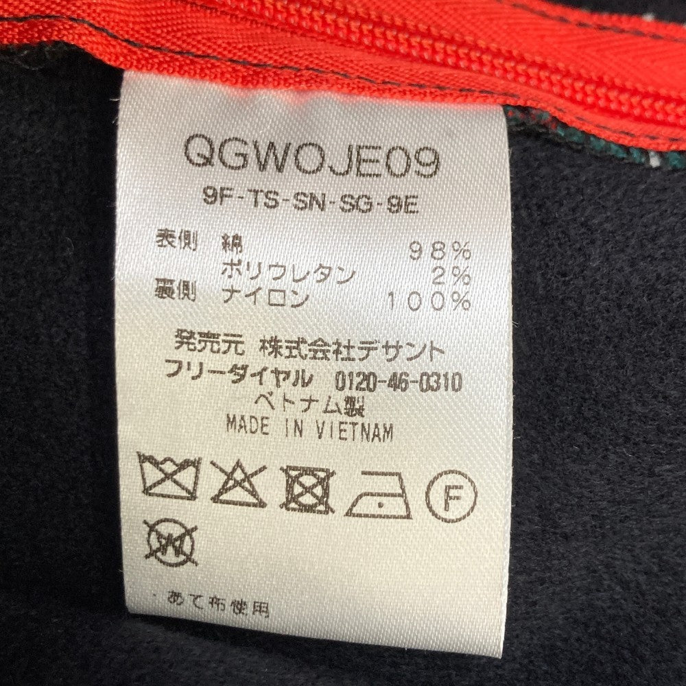 LE COQ GOLF ルコックゴルフ  ストレッチスカート 裏起毛 タータンチェック柄 レッド系 9