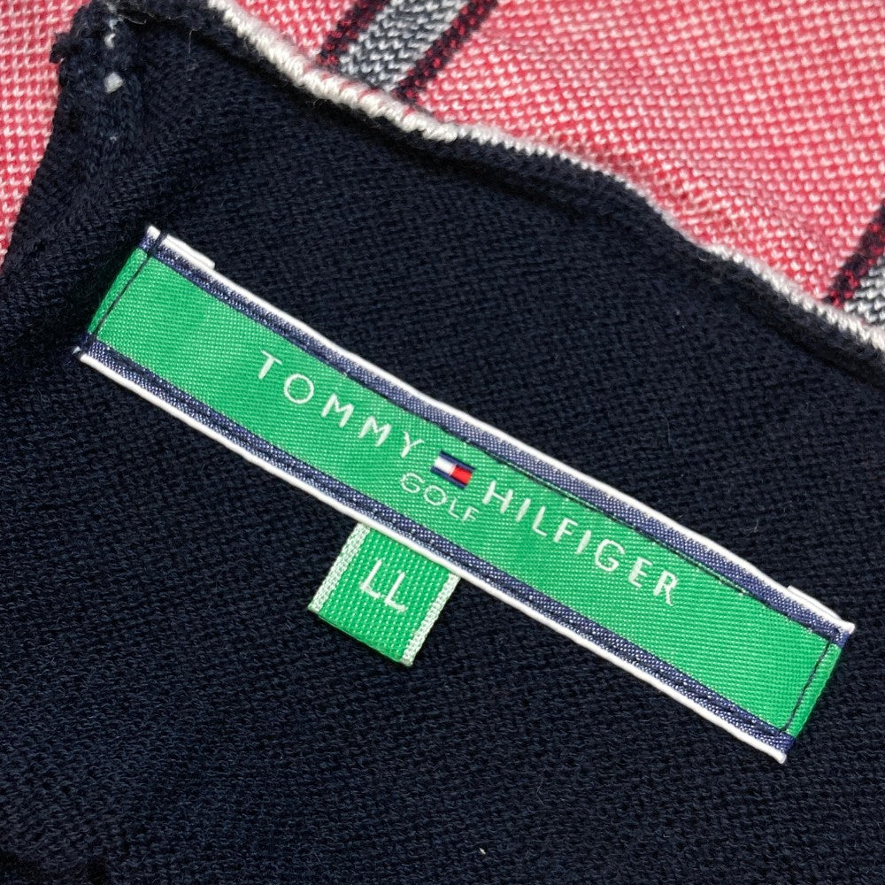 TOMMY HILFIGER GOLF 토미 힐피거 골프 니트 스커트 스트라이프 패턴 네이비 계열 LL