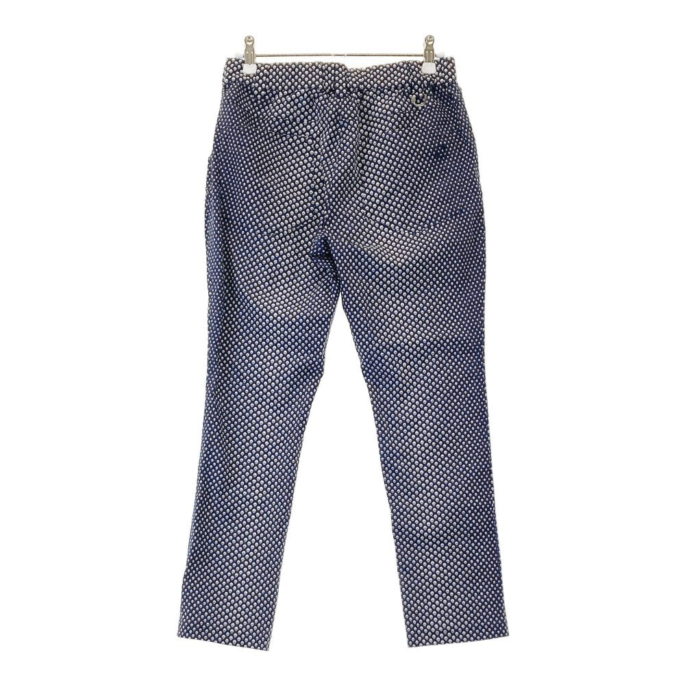 MUNSING WEAR マンシングウェア JWLJ802 ストレッチパンツ 総柄 ネイビー系 M