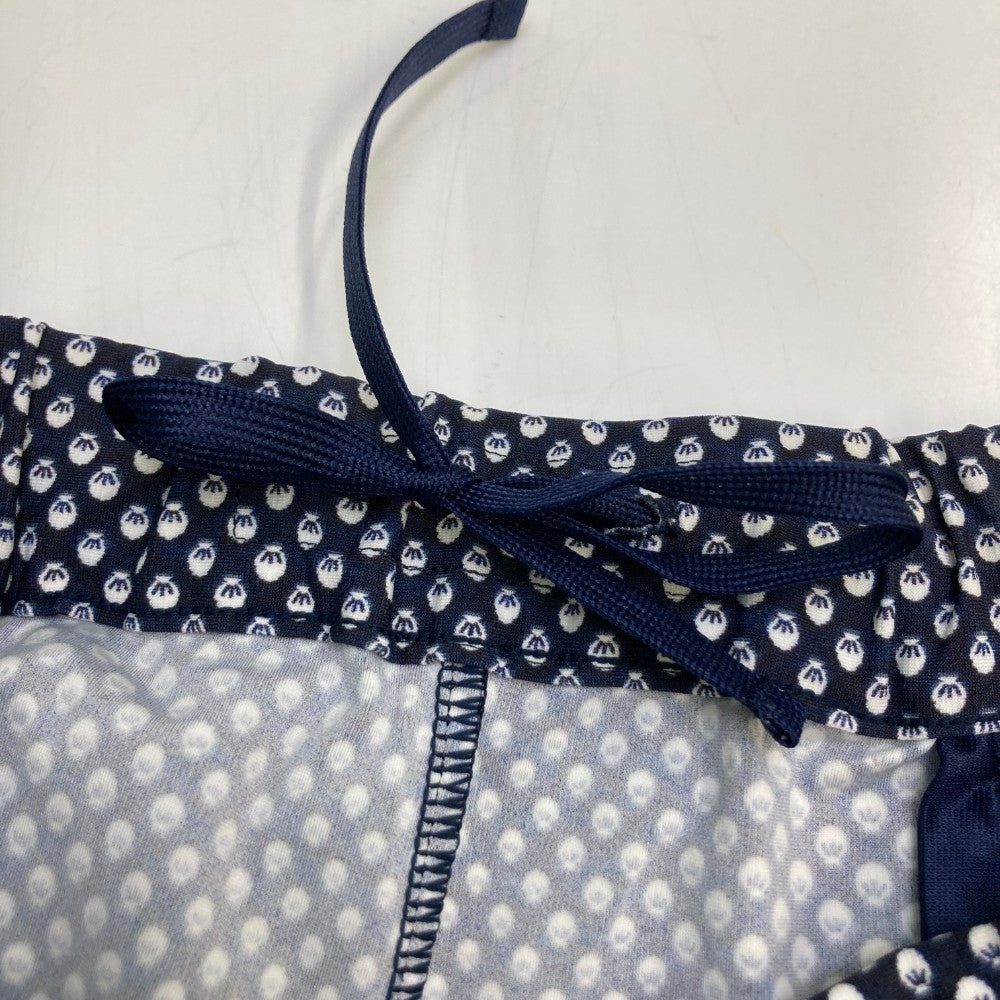MUNSING WEAR マンシングウェア JWLJ802 ストレッチパンツ 総柄 ネイビー系 M