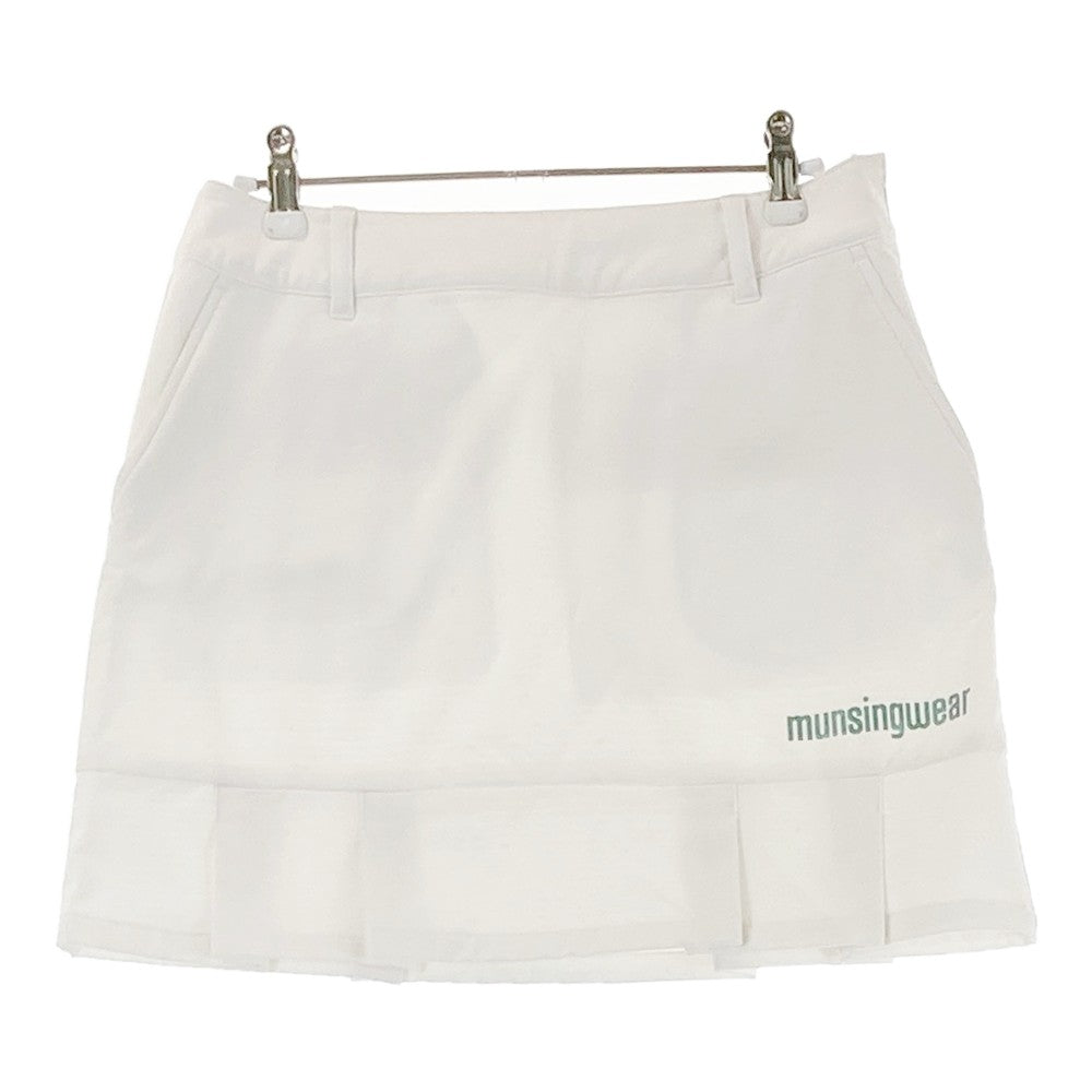 MUNSING WEAR マンシングウェア  裏起毛 スカート  ホワイト系 9