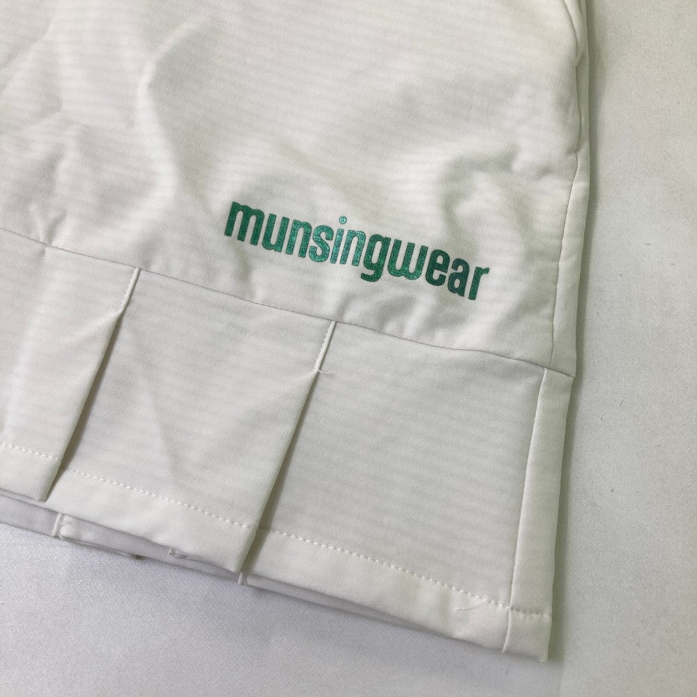 MUNSING WEAR マンシングウェア  裏起毛 スカート  ホワイト系 9