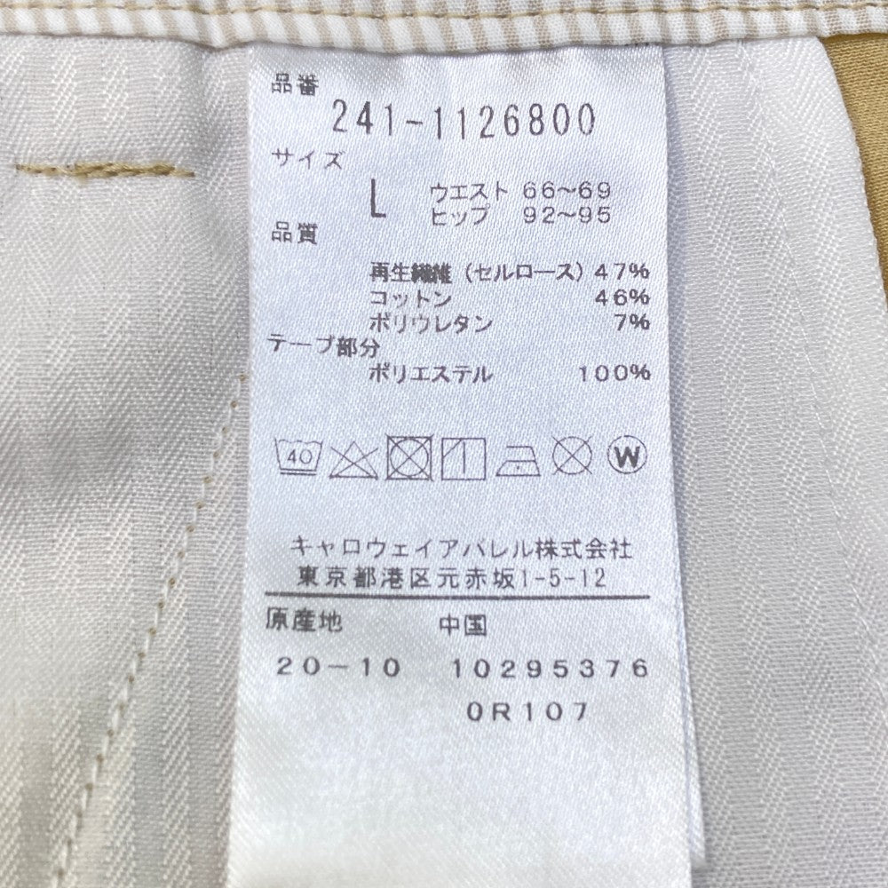 CALLAWAY キャロウェイ  ストレッチパンツ  ベージュ系 L