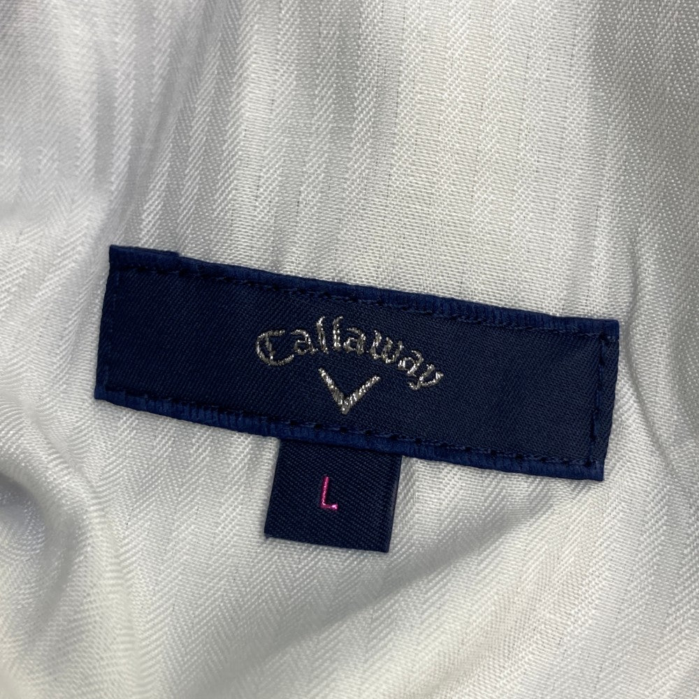 CALLAWAY キャロウェイ 241-7224801 ショートパンツ チェック柄 ネイビー系 L