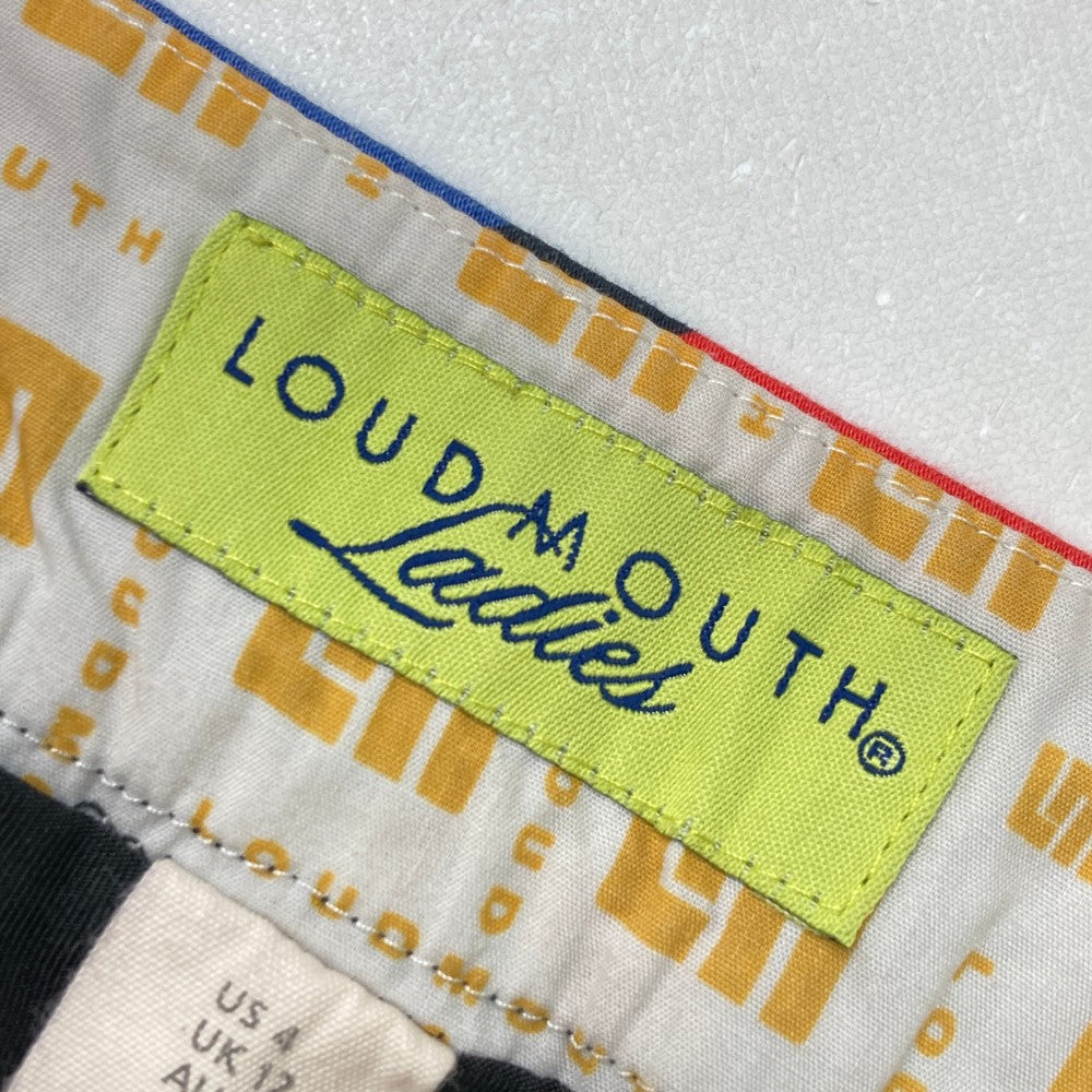 LOUD MOUTH ラウドマウス  インナー付 スカート ラズルダズル ブラック ブラック系 US 4