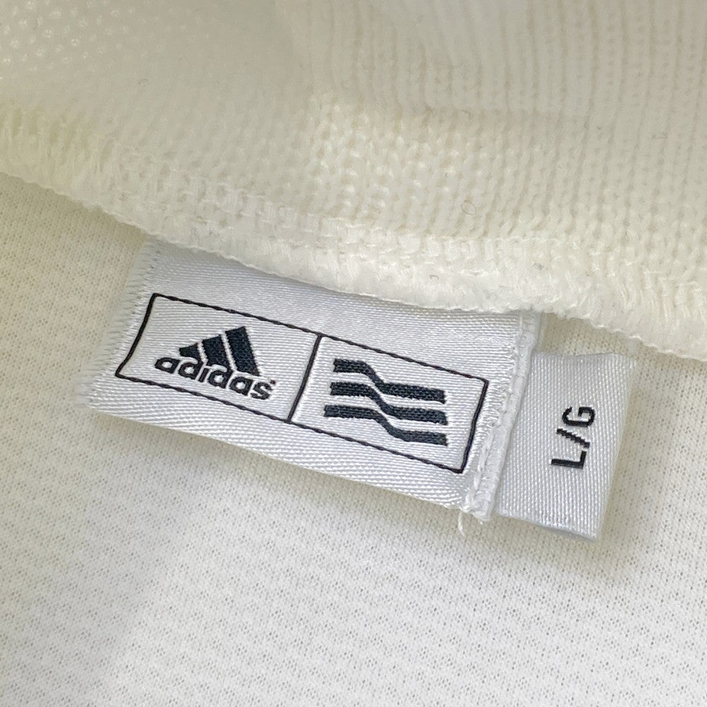ADIDAS GOLF アディダスゴルフ  タートルネック ニットセーター  ホワイト系 L