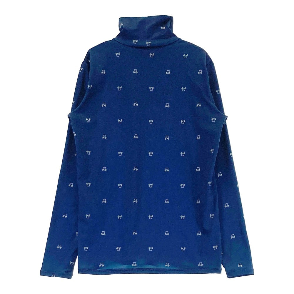 FILA GOLF フィラゴルフ  長袖ハイネックTシャツ  ネイビー系 L
