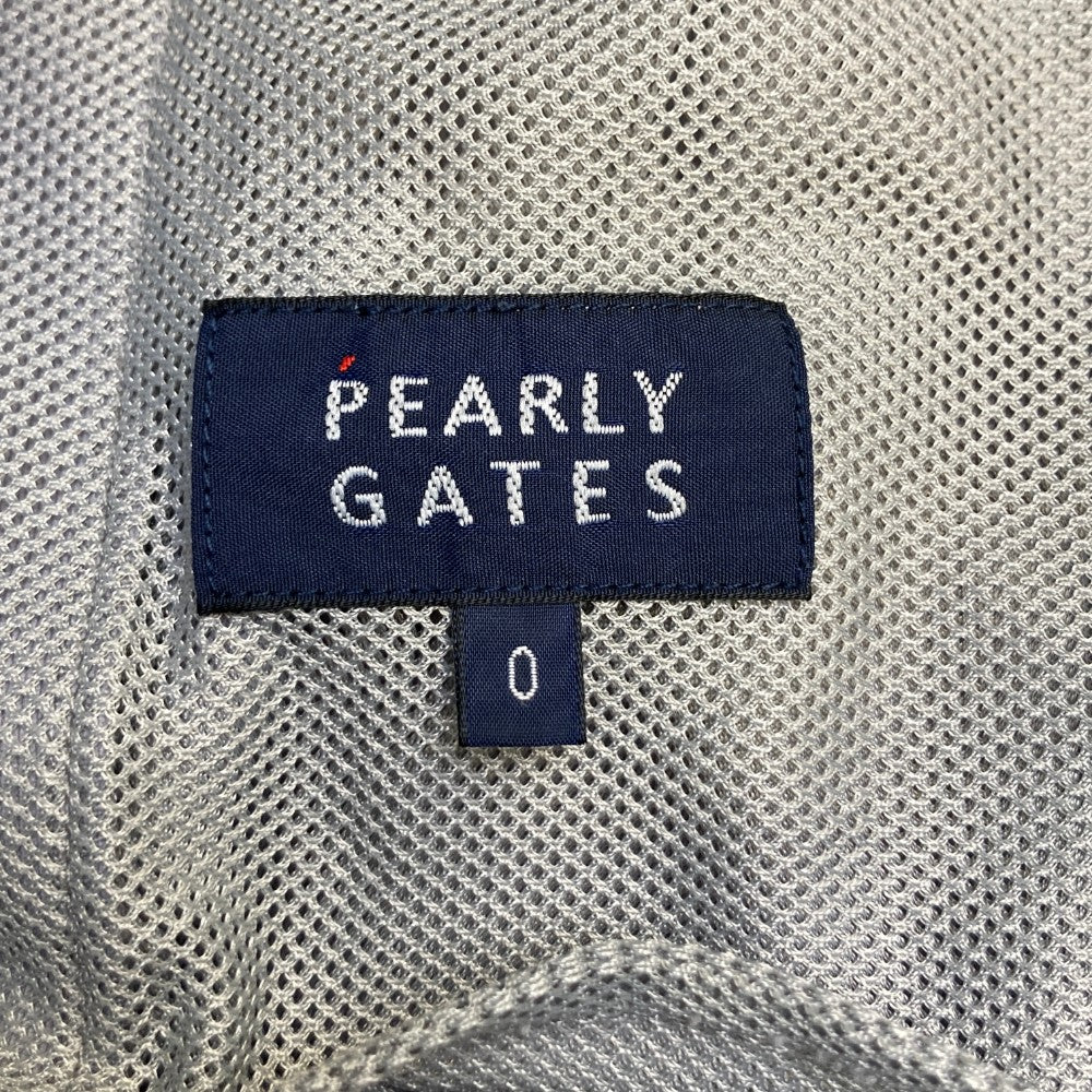 PEARLY GATES パーリーゲイツ  メッシュジョガーパンツ  グレー系 0