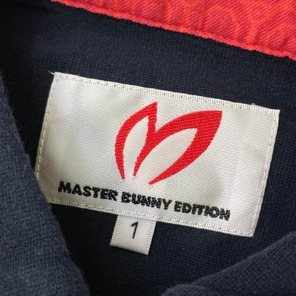 MASTER BUNNY EDITION マスターバニーエディション  長袖ポロシャツ  ネイビー系 1