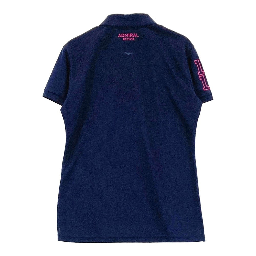 ADMIRAL アドミラル  半袖ポロシャツ  ネイビー系 M