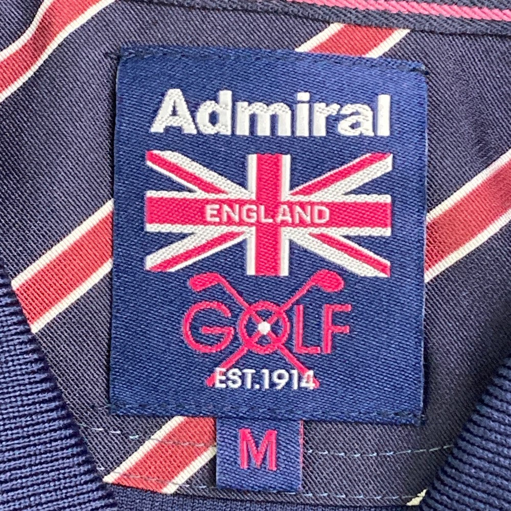 ADMIRAL アドミラル  半袖ポロシャツ  ネイビー系 M