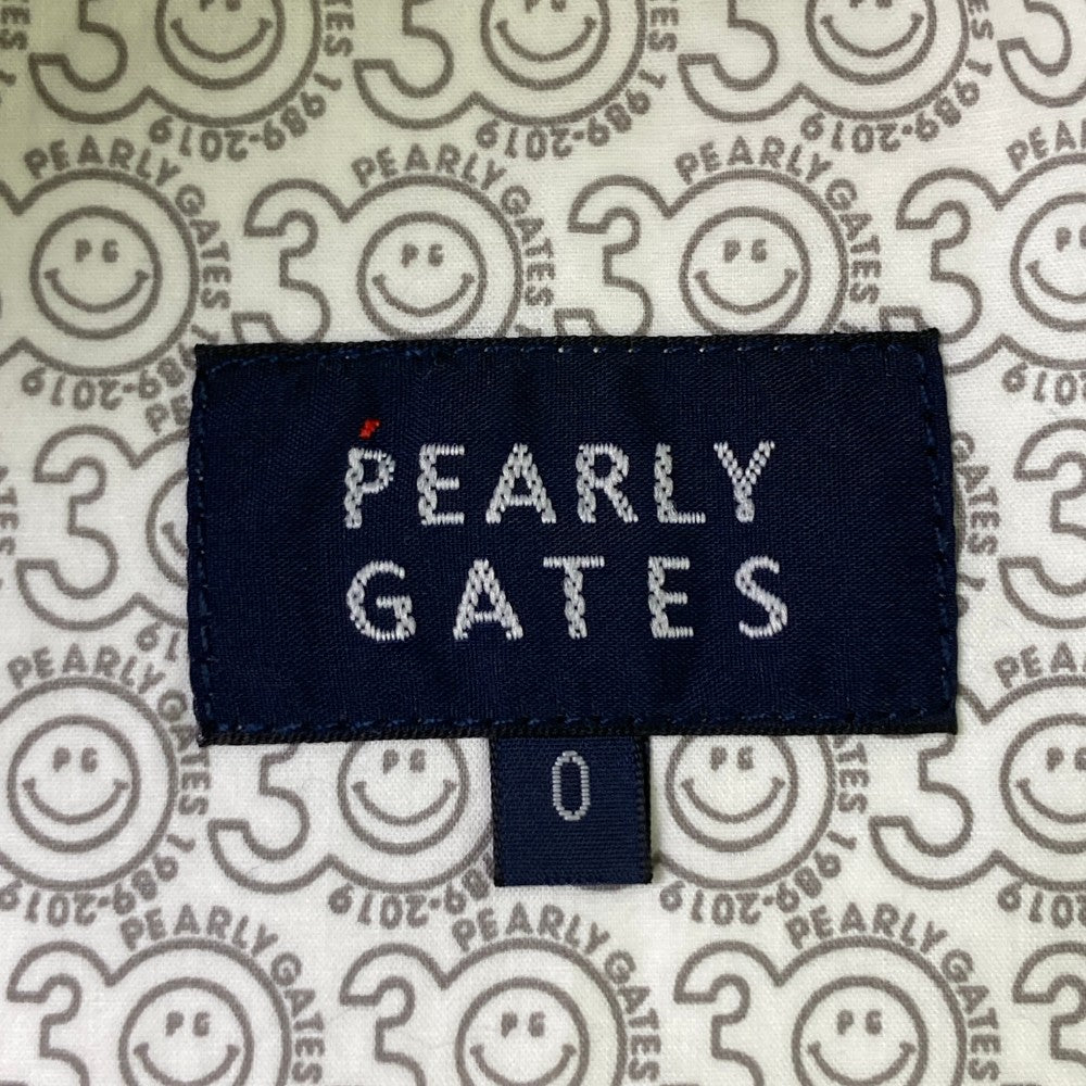PEARLY GATES パーリーゲイツ 30周年モデル ストレッチスカート 総柄 ブルー系 0